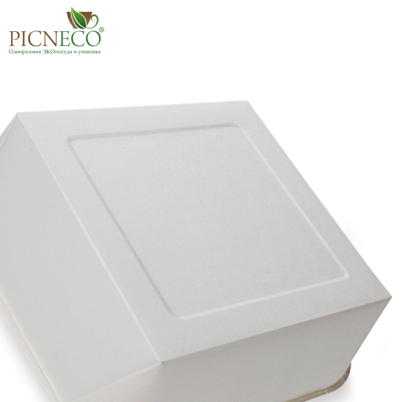 товар Контейнер квадратный 980 мл, белый BK504